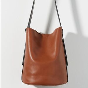 Anthropologie Georgia Colorblock bucket bag